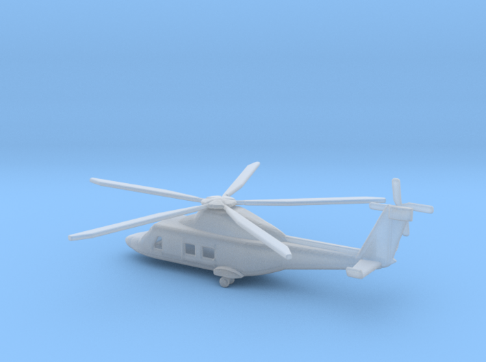1/285 Scale AW169M Helicopter 3d printed