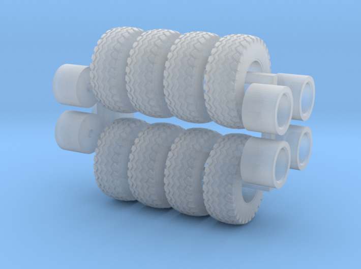 1/64 380/60-R16.5 Heavy Implement Wheels &amp; Tires 3d printed