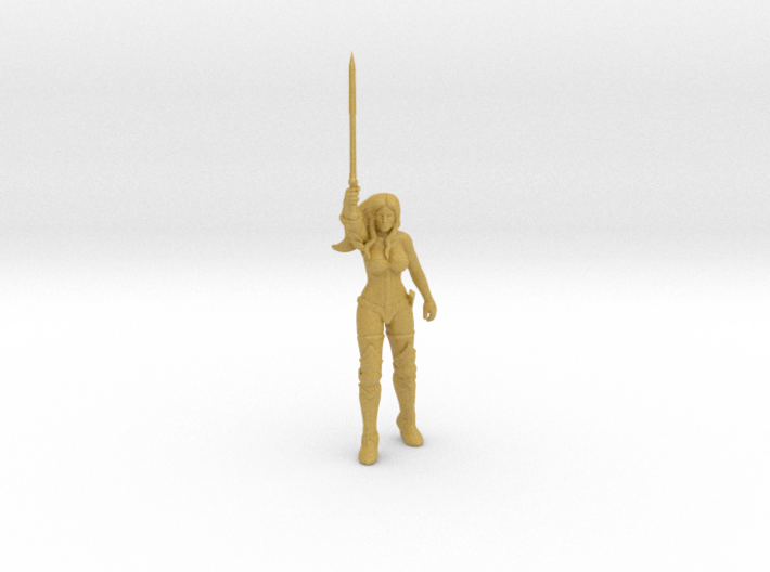 Taarna Taarakian fantasy miniature model dnd rpg 3d printed 