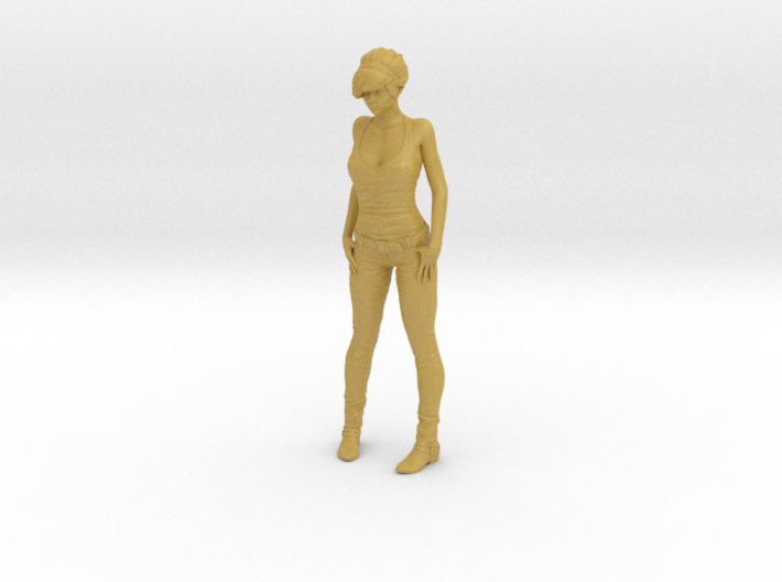 Julia Pinup Girl Sexy Model Figure for Diorama 3d printed