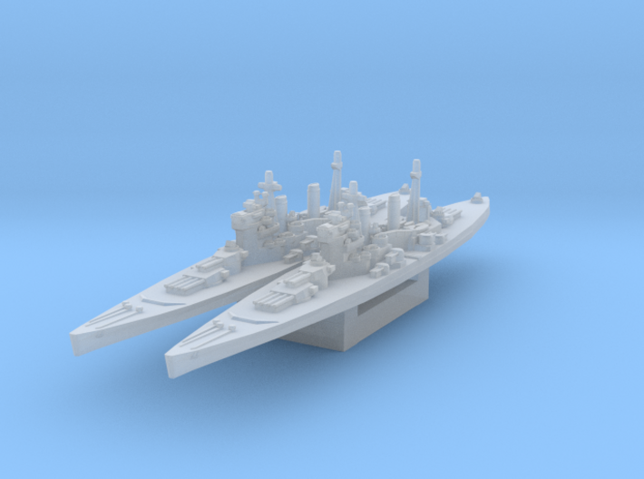 King George V 1/3000 3d printed