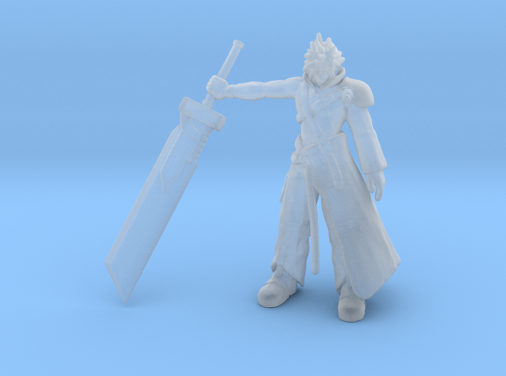 Final Fantasy Cloud Advent Attire miniature model 3d printed 