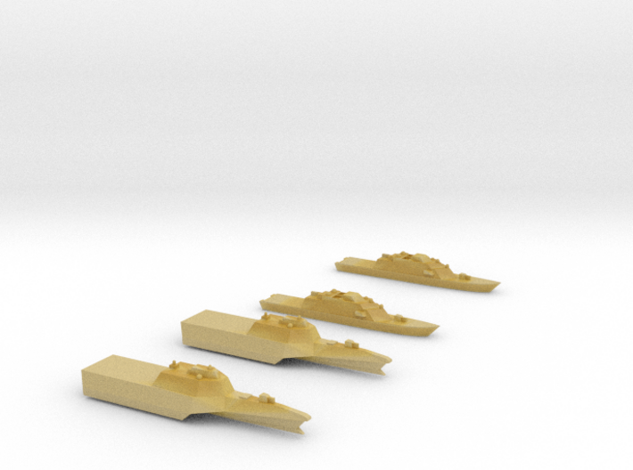 1:4800 Littoral Combat Ships 3d printed
