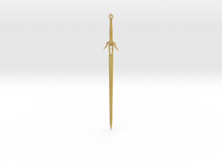 1:6 Miniature Ciri Zireael Sword - The Witcher 3d printed 