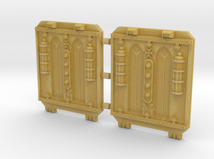 Space Templar Lt Tank Door Set Command Style 3d printed