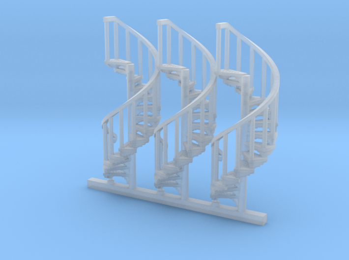 s-100fs-spiral-stairs-market-lh-x3 3d printed