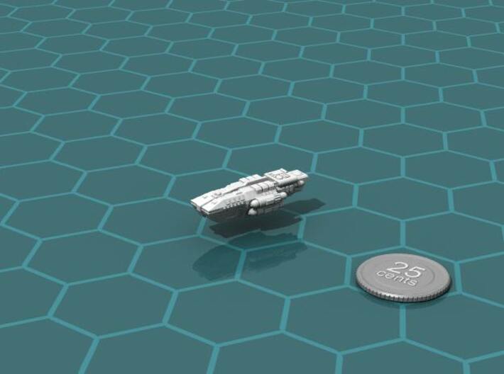 Arinax Cruiser 3d printed Render of the model, with a virtual quarter for scale.