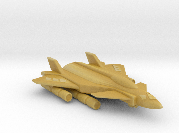 285 Scale Gorn G-12 &quot;Chimera&quot; Fast Fighter MGL 3d printed
