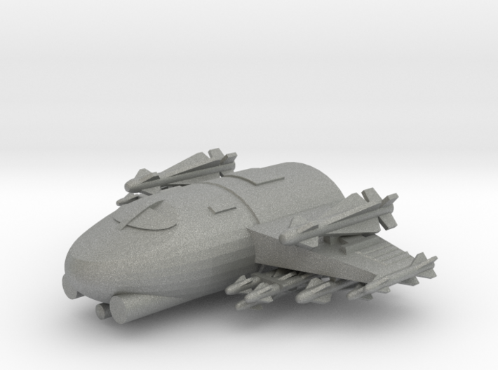 285 Scale Klingon Z-KB Fast Heavy Fighter MGL 3d printed