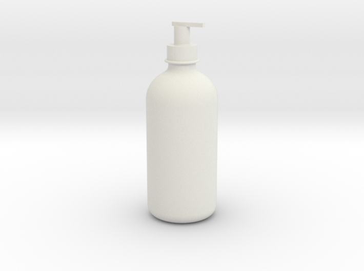 Miniature Soap Pump Bottle 3d printed