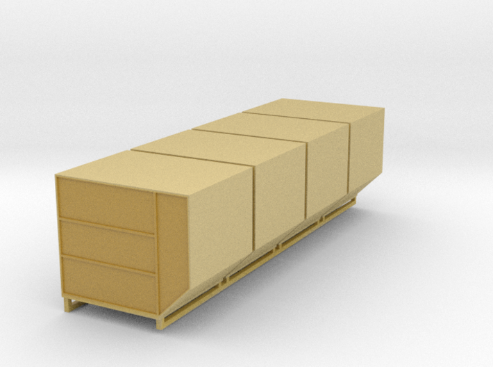 1:72 LD-3 Air Cargo Container 4pc 3d printed