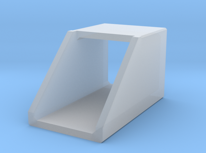 N/H0 Box Culvert Headwall (size 1) 3d printed