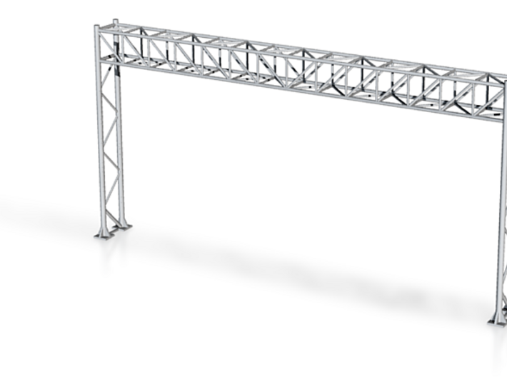 HO Scale Sign Gantry 149mm 3d printed