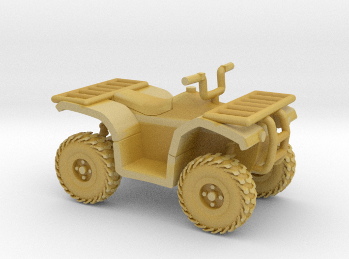 HO Scale Quad ATV 3d printed 