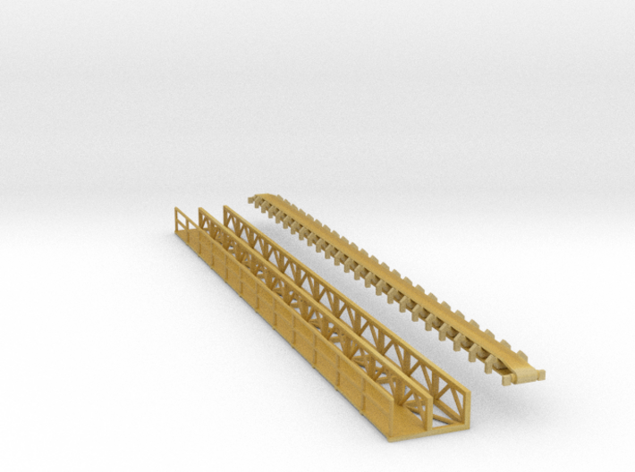 N Scale Ore Conveyor 145mm 3d printed 