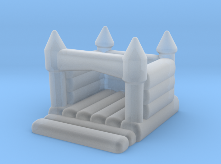 N Scale Bouncing Castle 3d printed