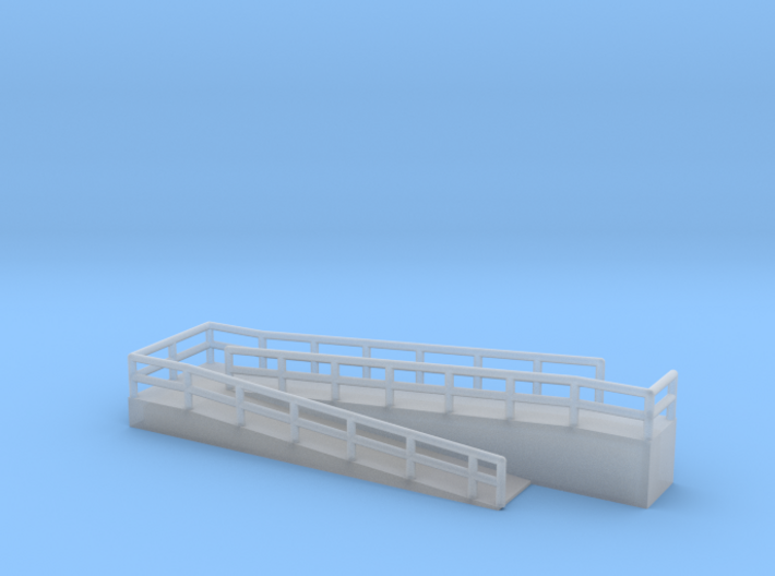 Z Scale Wheelchair Ramp 6mm 3d printed