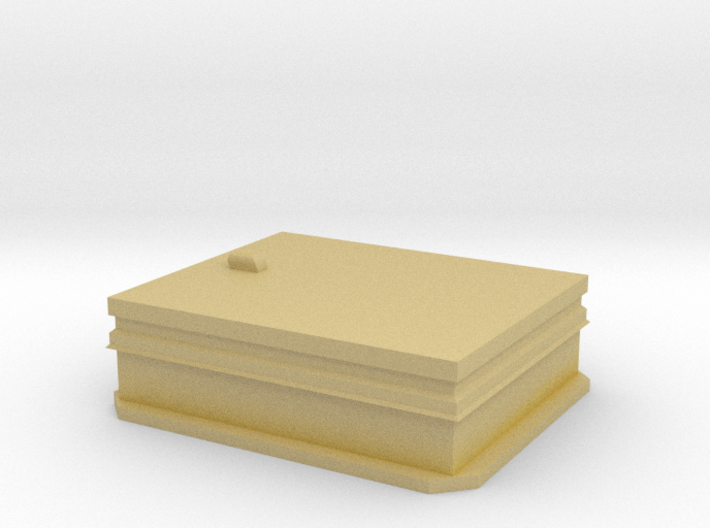 HO Scale Roof Hatch 3d printed 