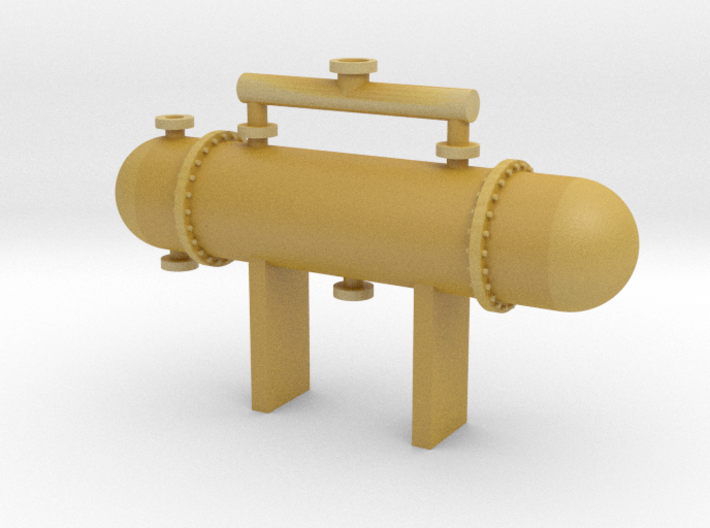 HO Scale Heat Exchanger #1 3d printed 