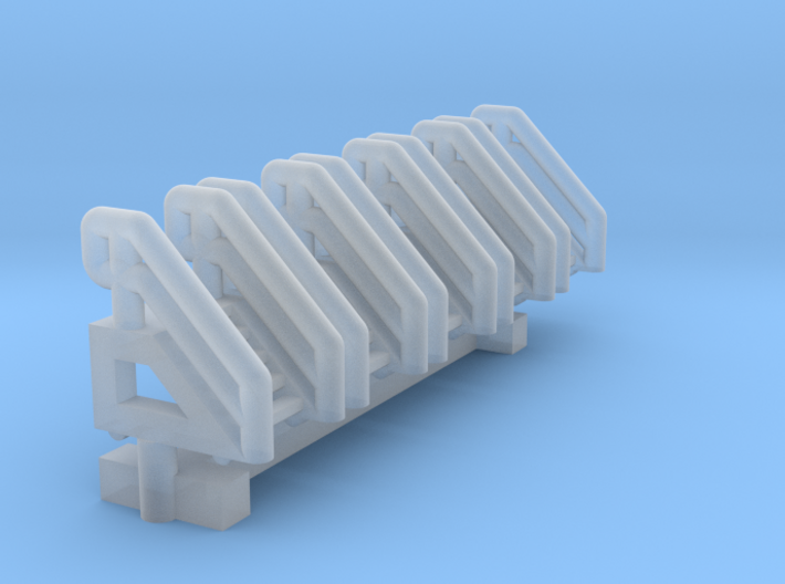 1:400 Aircraft Maintenance Stand 5 steps 5pc 3d printed