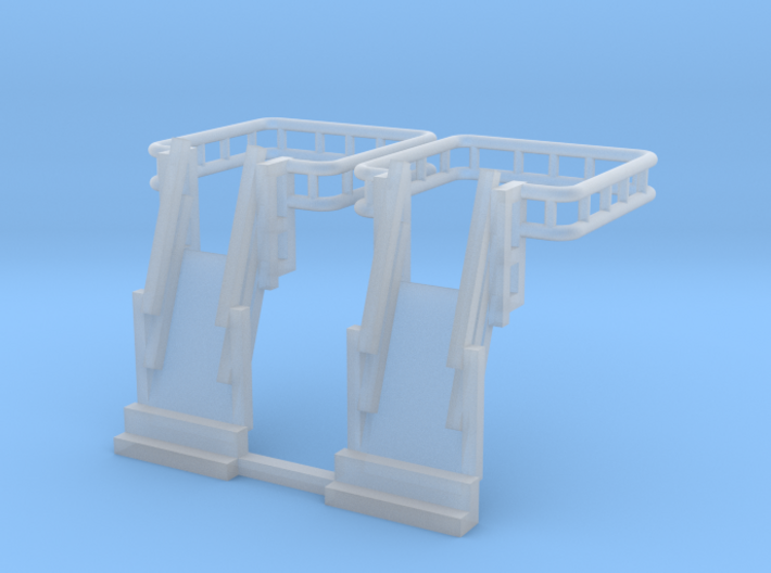 N Scale Tank Car loading Bridge 2x Up 3d printed
