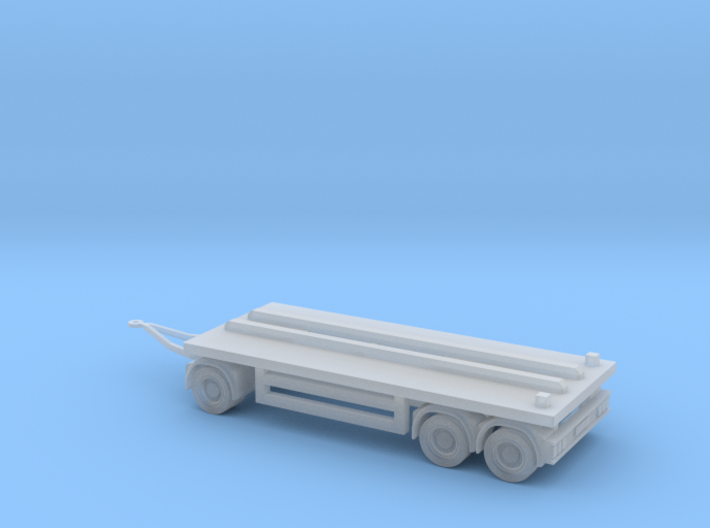 N 20ft Container Trailer 1 3d printed