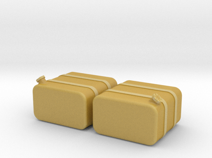 1/87th HO Scale 24&quot; square fuel tanks 3d printed