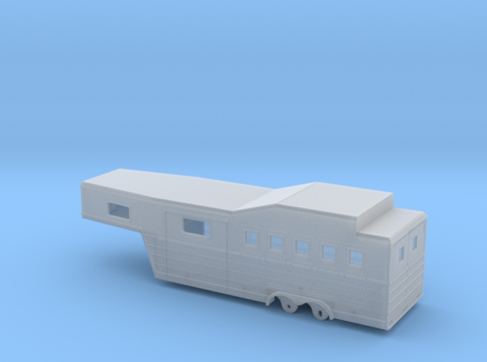 1/64th 28' 'Bloomers' type Horse Trailer 3d printed
