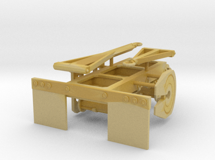 1/50th Tandem Axle Converter Dolly for trailers tr 3d printed