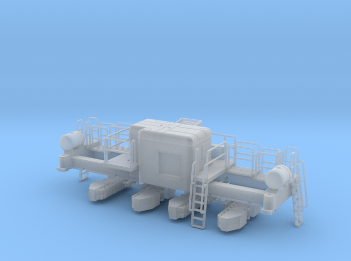 1/50th slipform paver for road construction 1/2 3d printed