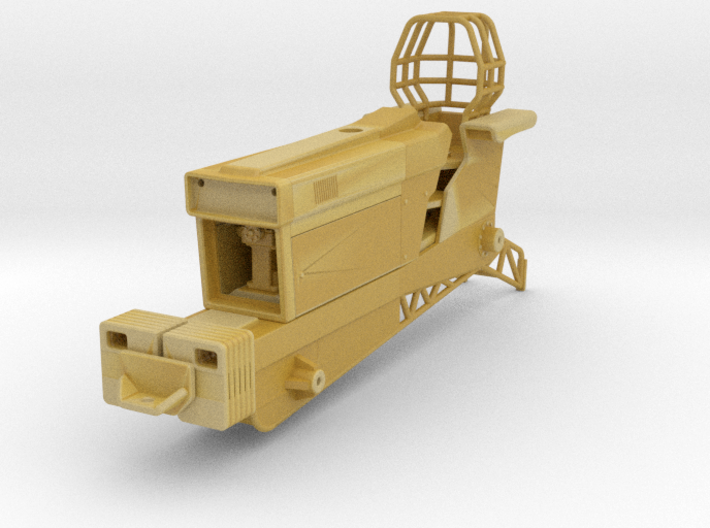 Old red Pulling Tractor - Main Body 3d printed