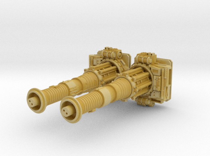 TURBOLASER TOWER CANNONS 1/72  3d printed 