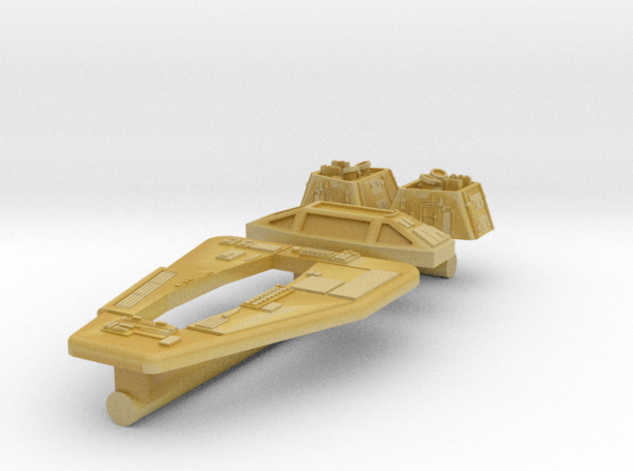 NOSTROMO 1/480 CABIN AND NOSE GREEBLES 3d printed