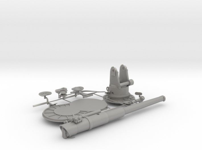 1/48 USN 4&quot;/50 (10.2 cm) Sub Deck Gun Set 3d printed