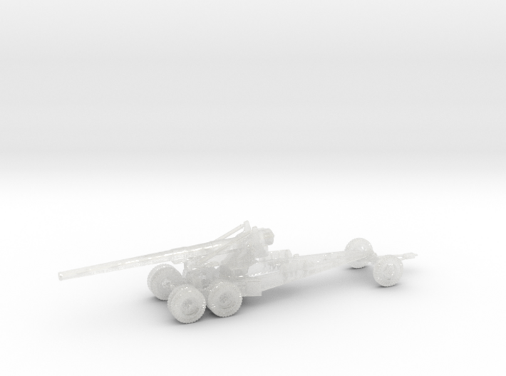 1/160 US 155mm Long Tom Cannon Travel Mode 3d printed