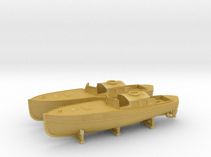 1/350 DKM Boat 9m Captain Gig Set 3d printed