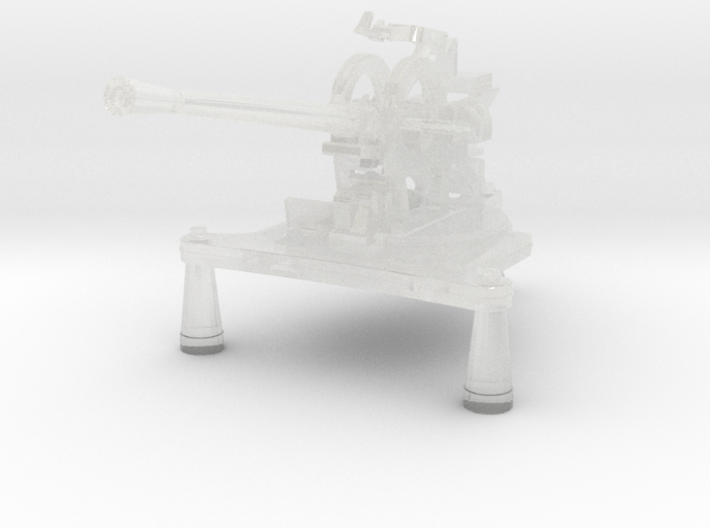 1/160 DKM 2cm Flakvierling AA gun 3d printed