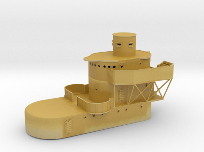 1/96 Superstructure for USS Sims Destroyer 3d printed