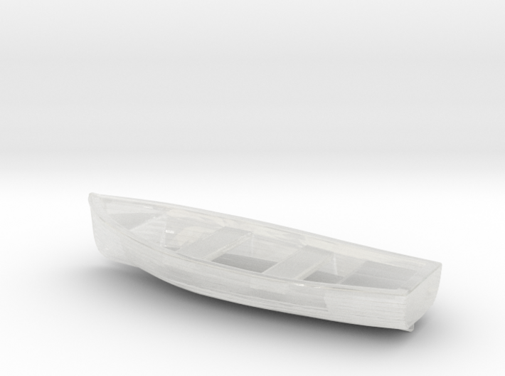 1/160 USN Wherry Life Raft Boat 3d printed