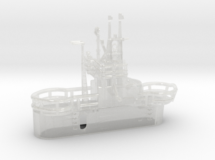 1/350 US Gato Conning Tower (Fairwater) 3d printed