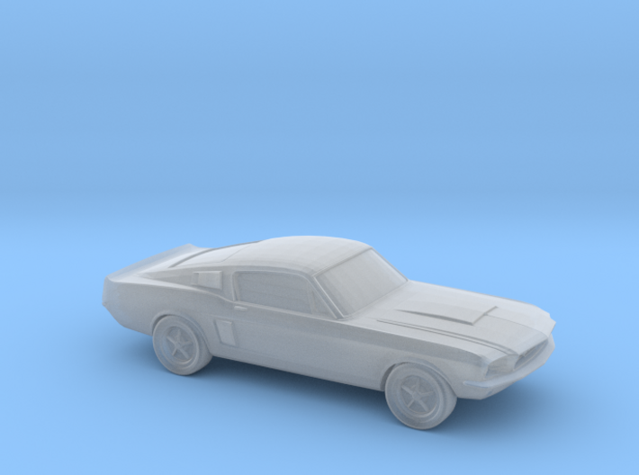 1/87 1966 Ford Mustang 3d printed