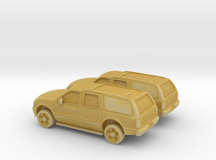 1/160 2X 2003 Ford Excoursion 3d printed 
