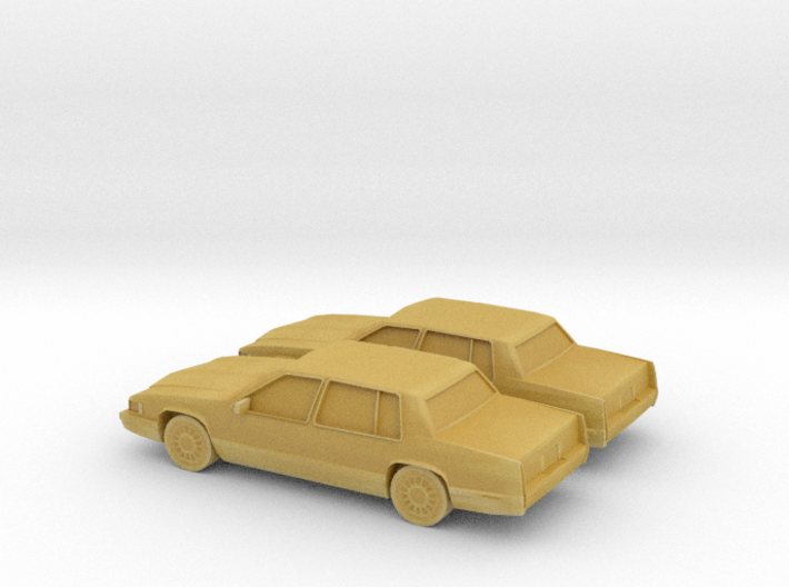 1/160 2X 1992 Cadillac Deville 3d printed 