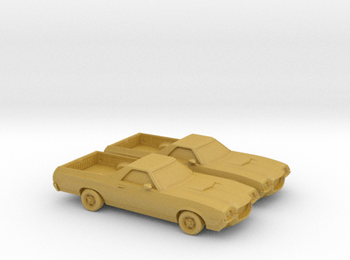 1/120 2X 1972 Ford Ranchero 3d printed