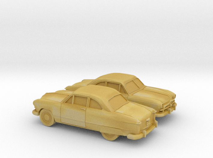 1/160 2X 1949 Ford Fordor Coupe 3d printed