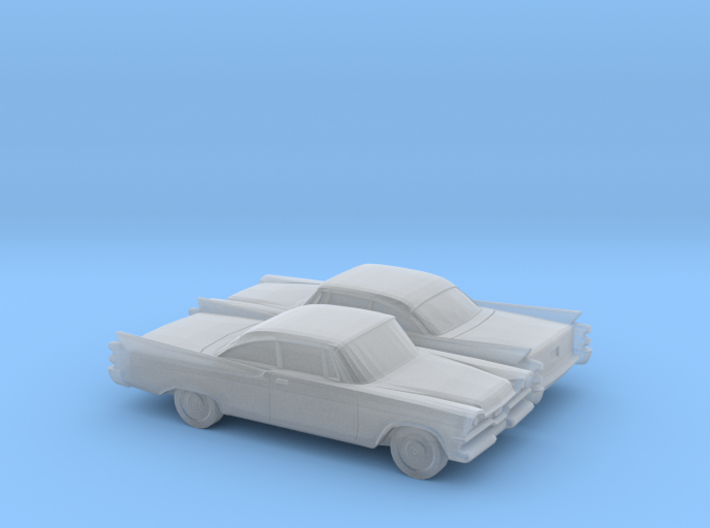 1/160 2X 1957 Dodge Royal Coupe 3d printed