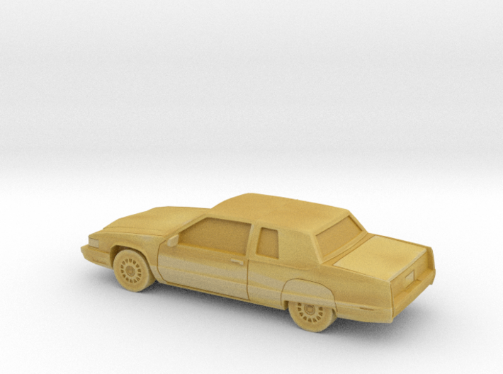 1/87 1991 Cadillac Fleetwood Coupe 3d printed