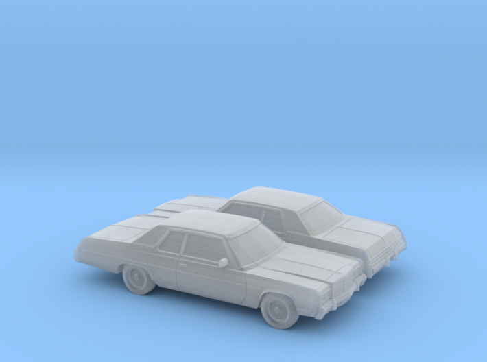 1/160 2X 1977 Chrysler Newport Coupe 3d printed