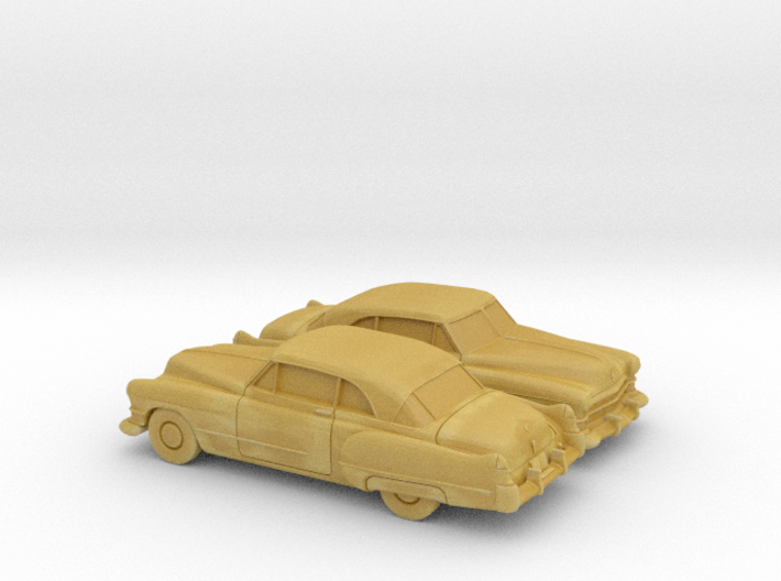 1/160 2X 1949-52 Cadillac Series 62 Coupe 3d printed