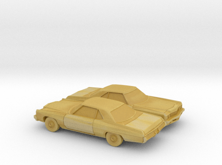 1/160 2X 1973 Chevrolet Impala Sport Coupe 3d printed